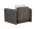 TIBI ARMCHAIR - GREY LOUIS CREAM