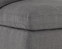 GLENROSE WHEELED DINING CHAIR - EFFIE SMOKE