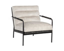 TRISTEN LOUNGE CHAIR - NONO CREAM NONO DARK GREEN