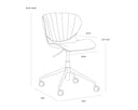 ARABELLA OFFICE CHAIR - BRAVO PORTABELLA