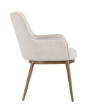 FRANKLIN DINING ARMCHAIR - BEIGE LINEN