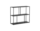 EIFFEL LOW BOOKCASE - MEDIUM BLACK