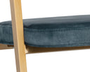 BURGOS DINING ARMCHAIR - NONO PETROL