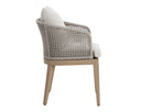 CAPRI DINING ARMCHAIR - DRIFT BROWN PALAZZO CREAM
