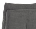 GLENROSE WHEELED DINING CHAIR - EFFIE SMOKE