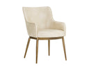 FRANKLIN DINING ARMCHAIR - BRAVO CREAM