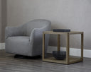 DONCASTER SIDE TABLE - SMOKE GREY