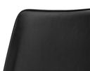 RENEE STACKABLE DINING CHAIR - BLACK DILLON STRATUS DILLON BLACK