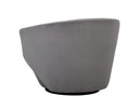 TREVISO SWIVEL LOUNGE CHAIR - ANTONIO CHARCOAL