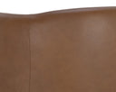 TRINE LOUNGE CHAIR - RUSTIC OAK VINTAGE CAMEL LEATHER