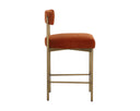 SENECA COUNTER STOOL - ANTIQUE BRASS DANNY RUST
