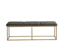 ALLEY BENCH - RUSTIC BRONZE PICCOLO PEBBLE