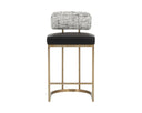 LARISSA COUNTER STOOL - BRAVO BLACK HALTON BIRCH