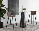 ARABELLA BARSTOOL - BRAVO COGNAC NOVEMBER GREY