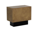 BLAKELY SIDE TABLE - ANTIQUE BRASS