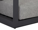 TAVIRA SOFA - CHARCOAL LANIKAI SALT AND PEPPER