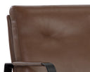 STERLING LOUNGE CHAIR - MISSOURI MAHOGANY LEATHER