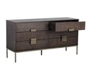 JADE DRESSER - ANTIQUE BRASS DARK MANGO