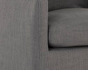 GLENROSE WHEELED DINING ARMCHAIR - EFFIE SMOKE