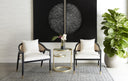 KIRSTEN LOUNGE CHAIR - LINOSO IVORY