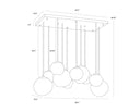 DIONIS CHANDELIER - RECTANGULAR