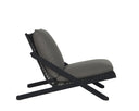 BARI LOUNGE CHAIR - CHARCOAL GRACEBAY GREY