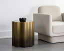 DAHLIA END TABLE - GOLD OMBRE