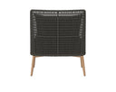 ANDRIA LOUNGE CHAIR - ARASHI BLACK