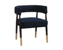 CALLEM DINING ARMCHAIR - DANNY NAVY