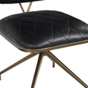 VIRTU SWIVEL DINING CHAIR - BRAVO BLACK
