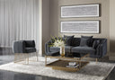 GALA DINING ARMCHAIR - SHADOW GREY