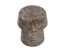 BRIE END TABLE - MARBLE LOOK DARK EMPERADOR