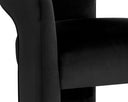 ISIDORE DINING ARMCHAIR - ABBINGTON BLACK