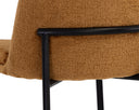 ZEKE COUNTER STOOL - BLACK BERGEN MARMALADE