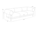 BROMLEY SOFA - BROWN ALTRO CAPPUCCINO