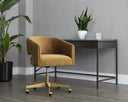 CLAREN OFFICE CHAIR - GOLD SKY