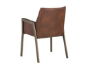 BERNADETTE DINING ARMCHAIR - BRAVO COGNAC