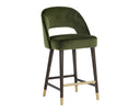 MONAE COUNTER STOOL - MOSS GREEN