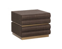 SUBIRA NIGHTSTAND - CHOCOLATE
