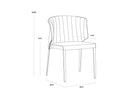 ZAYDEN DINING CHAIR - Default Title