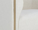 LARRON ARMCHAIR - RHEA LIGHT BARLEY