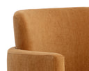 RICHIE DINING ARMCHAIR - BLACK DANNY AMBER