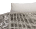 CAPRI DINING ARMCHAIR - DRIFT BROWN PALAZZO CREAM