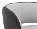 ROSALIA LOUNGE CHAIR - MINA LIGHT GREY MEG ASH