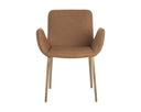 LUCANO DINING ARMCHAIR - MILLIKEN COGNAC