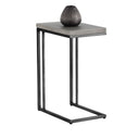 SAWYER END TABLE - BLACK GREY