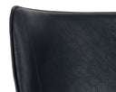 FRANKLIN DINING ARMCHAIR - VINTAGE BLACK