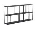 EIFFEL LOW BOOKCASE - MEDIUM BLACK