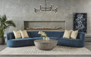 KINSLEY COFFEE TABLE - SMALL GREY