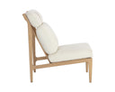 ELANOR LOUNGE CHAIR - LIGHT OAK ALTRO WHITE
